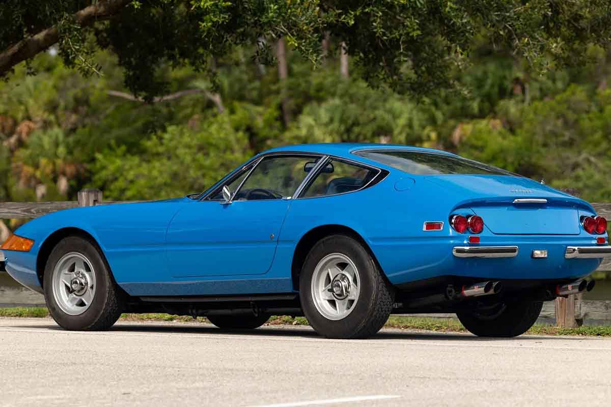 オークションに出品予定の1971年製フェラーリ「365GTB／4 デイトナ」(c)2026 BROAD ARROW Auctions
