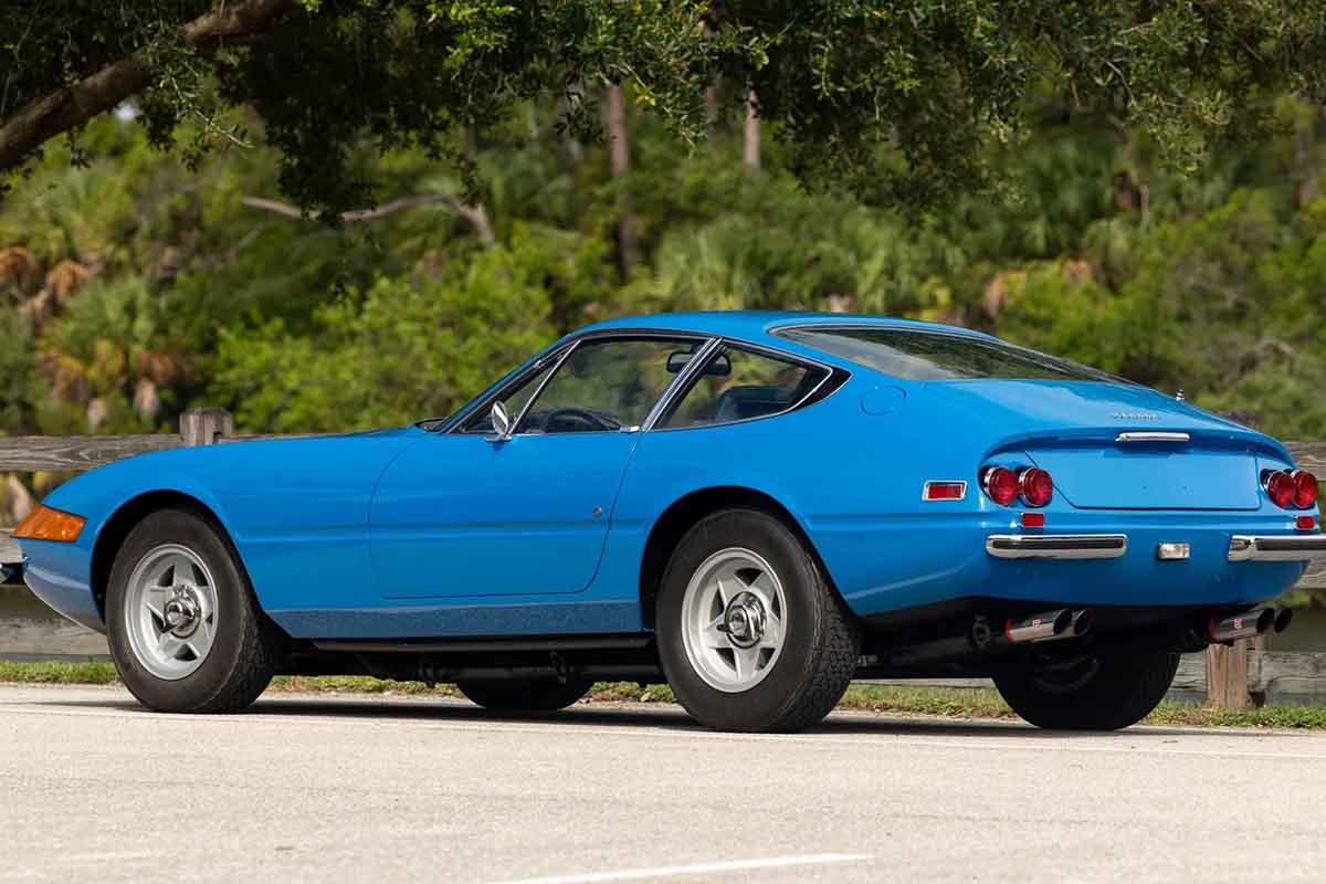 オークションに出品予定の1971年製フェラーリ「365GTB／4 デイトナ」(c)2026 BROAD ARROW Auctions
