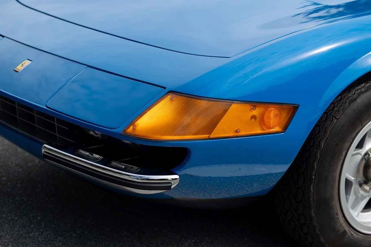 オークションに出品予定の1971年製フェラーリ「365GTB／4 デイトナ」(c)2026 BROAD ARROW Auctions