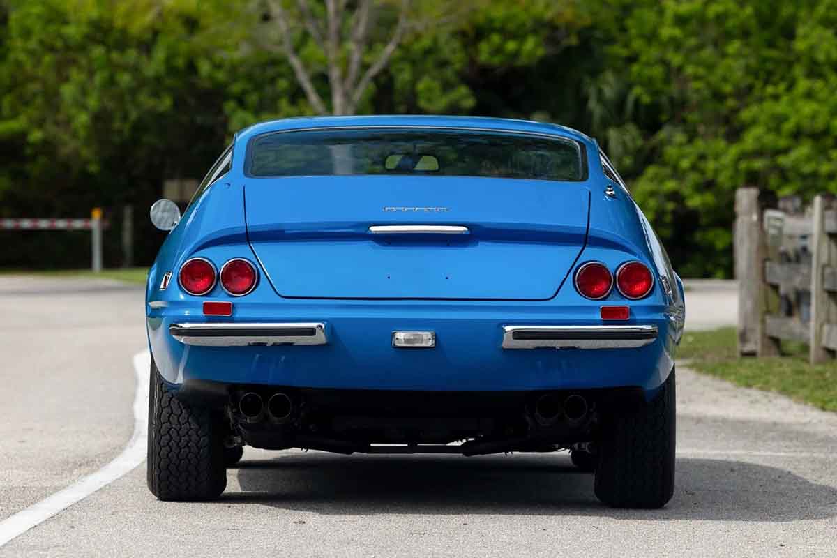 オークションに出品予定の1971年製フェラーリ「365GTB／4 デイトナ」(c)2026 BROAD ARROW Auctions