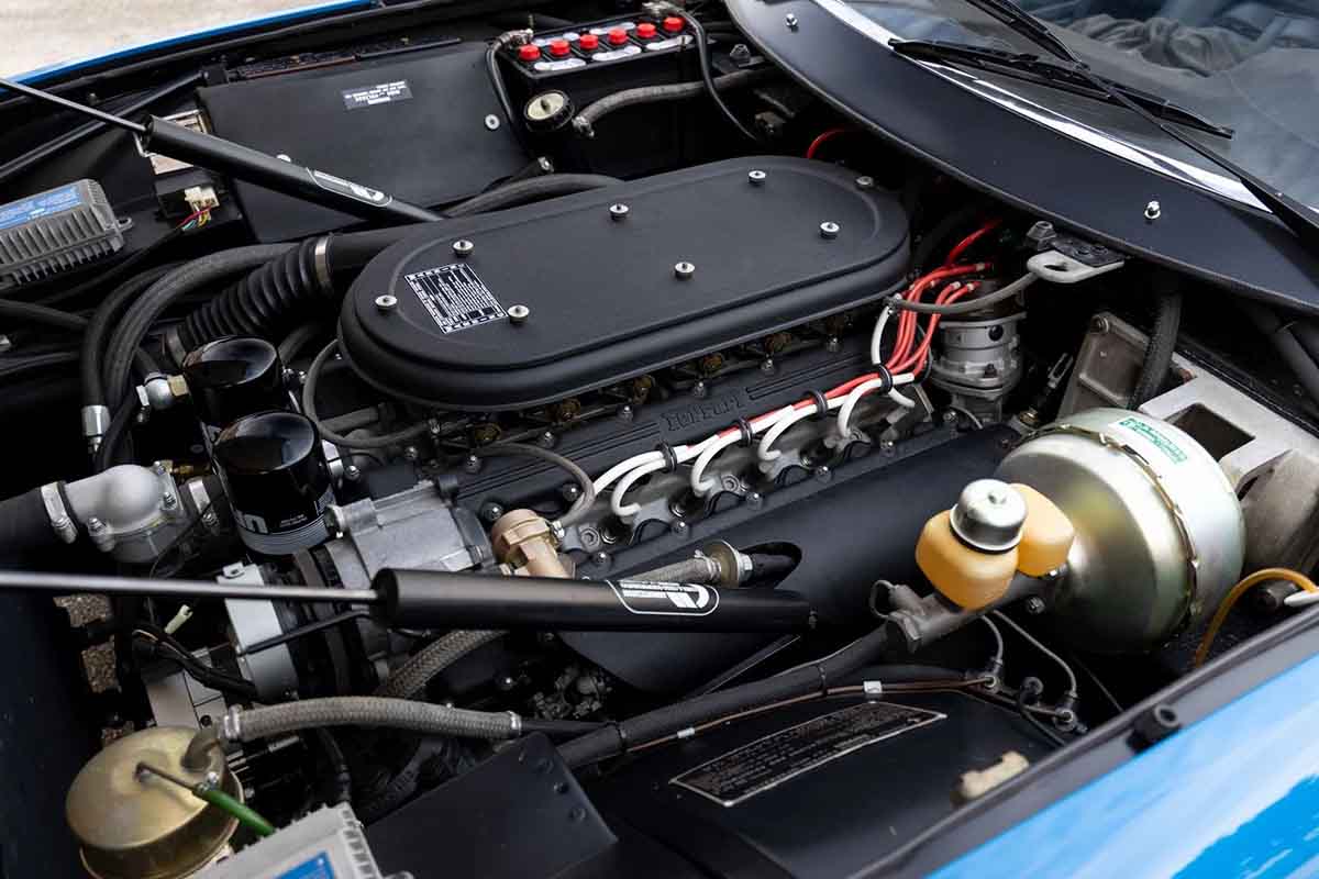 オークションに出品予定の1971年製フェラーリ「365GTB／4 デイトナ」(c)2026 BROAD ARROW Auctions