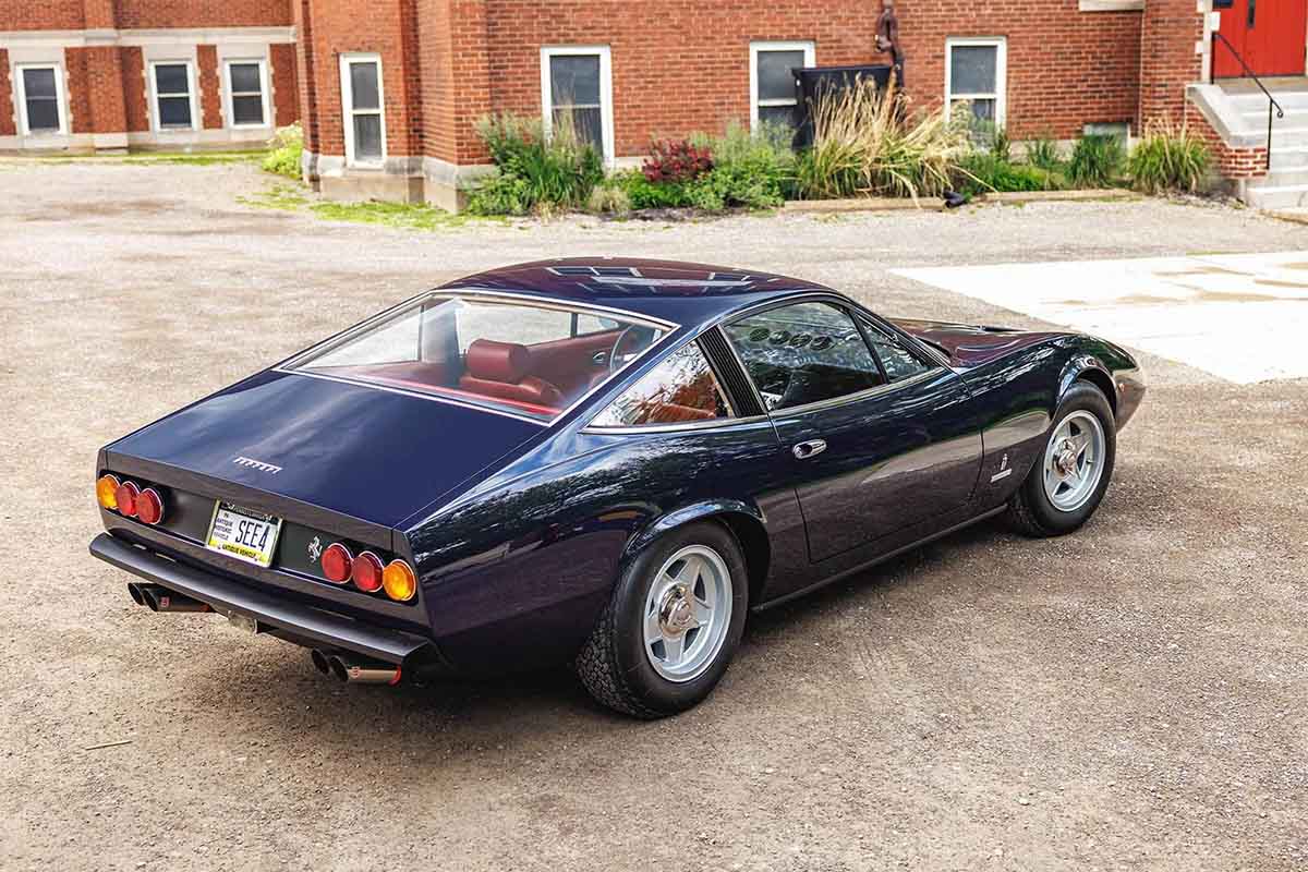 2026年8月に開催されるオークションに出品される予定の1971年製フェラーリ 「365GTC／4」(c)2026 BROAD ARROW Auctions