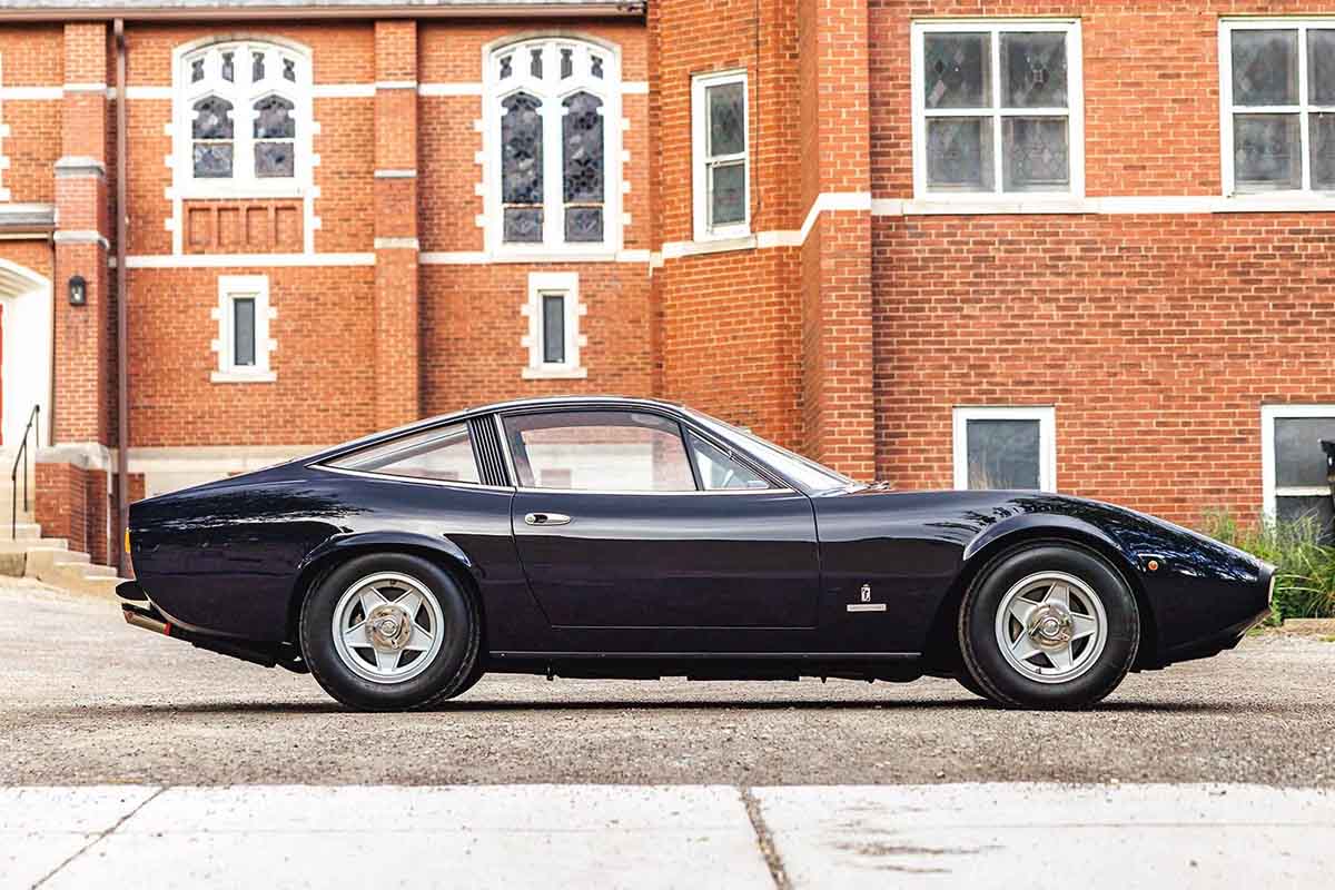 2026年8月に開催されるオークションに出品される予定の1971年製フェラーリ 「365GTC／4」(c)2026 BROAD ARROW Auctions