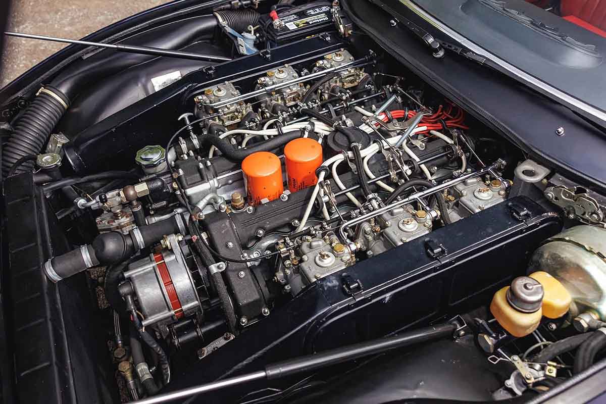 2026年8月に開催されるオークションに出品される予定の1971年製フェラーリ 「365GTC／4」(c)2026 BROAD ARROW Auctions