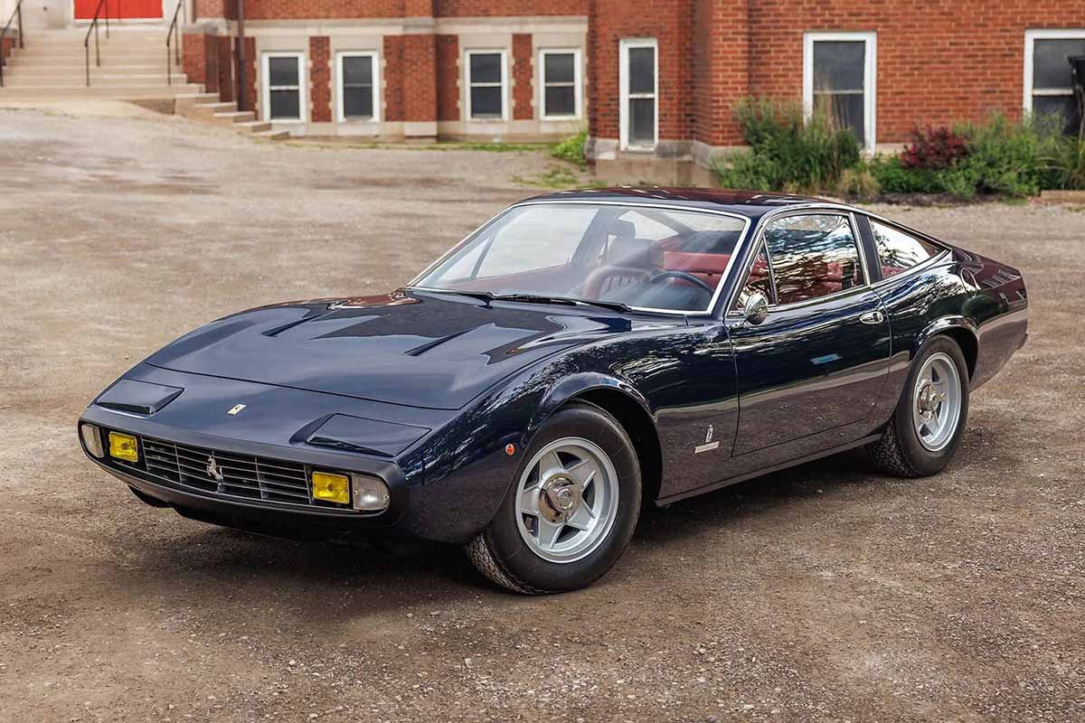 2026年8月に開催されるオークションに出品される予定の1971年製フェラーリ 「365GTC／4」(c)2026 BROAD ARROW Auctions