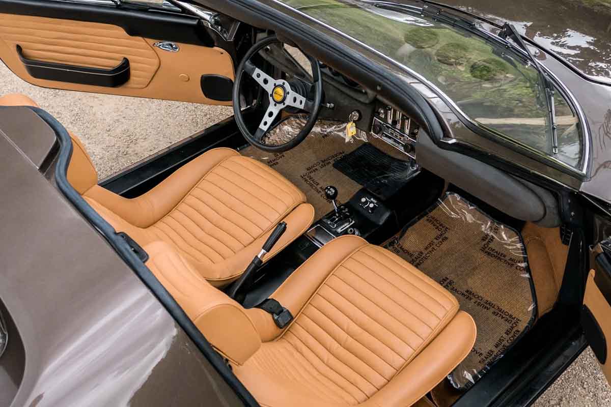 オークションに出品予定の1973年式「ディーノ246GTS」(c)2026 BROAD ARROW Auctions