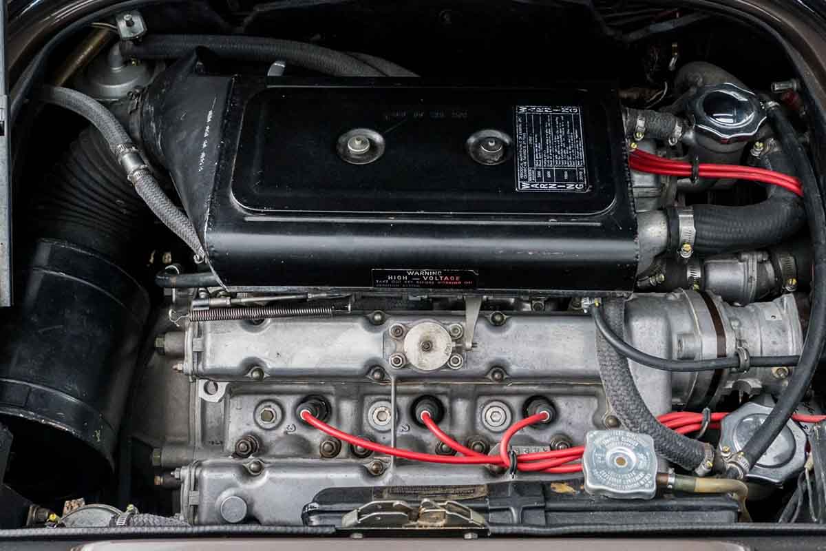 オークションに出品予定の1973年式「ディーノ246GTS」(c)2026 BROAD ARROW Auctions