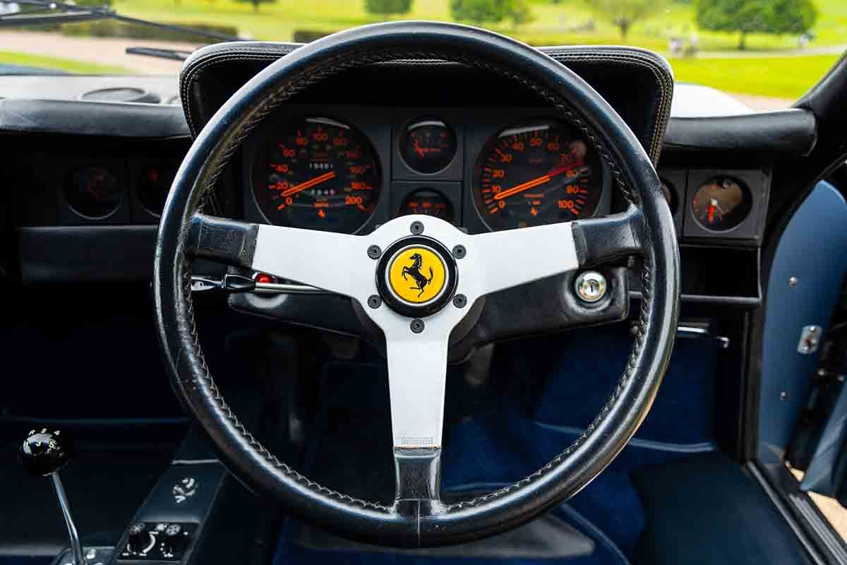 オークションに出品予定の1974年式フェラーリ「365GT4BB」Tom Gidden(c)2026 Courtesy of RM Sotheby's