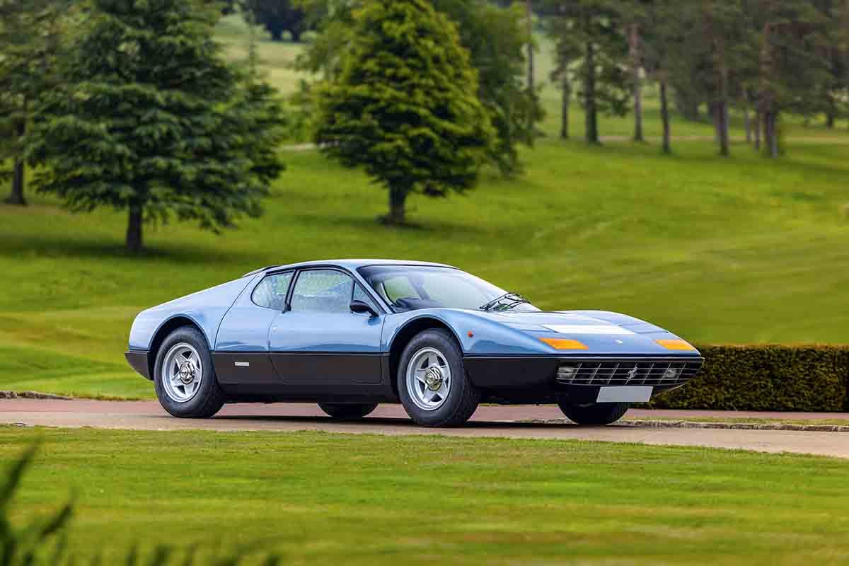 オークションに出品予定の1974年式フェラーリ「365GT4BB」Tom Gidden(c)2026 Courtesy of RM Sotheby's
