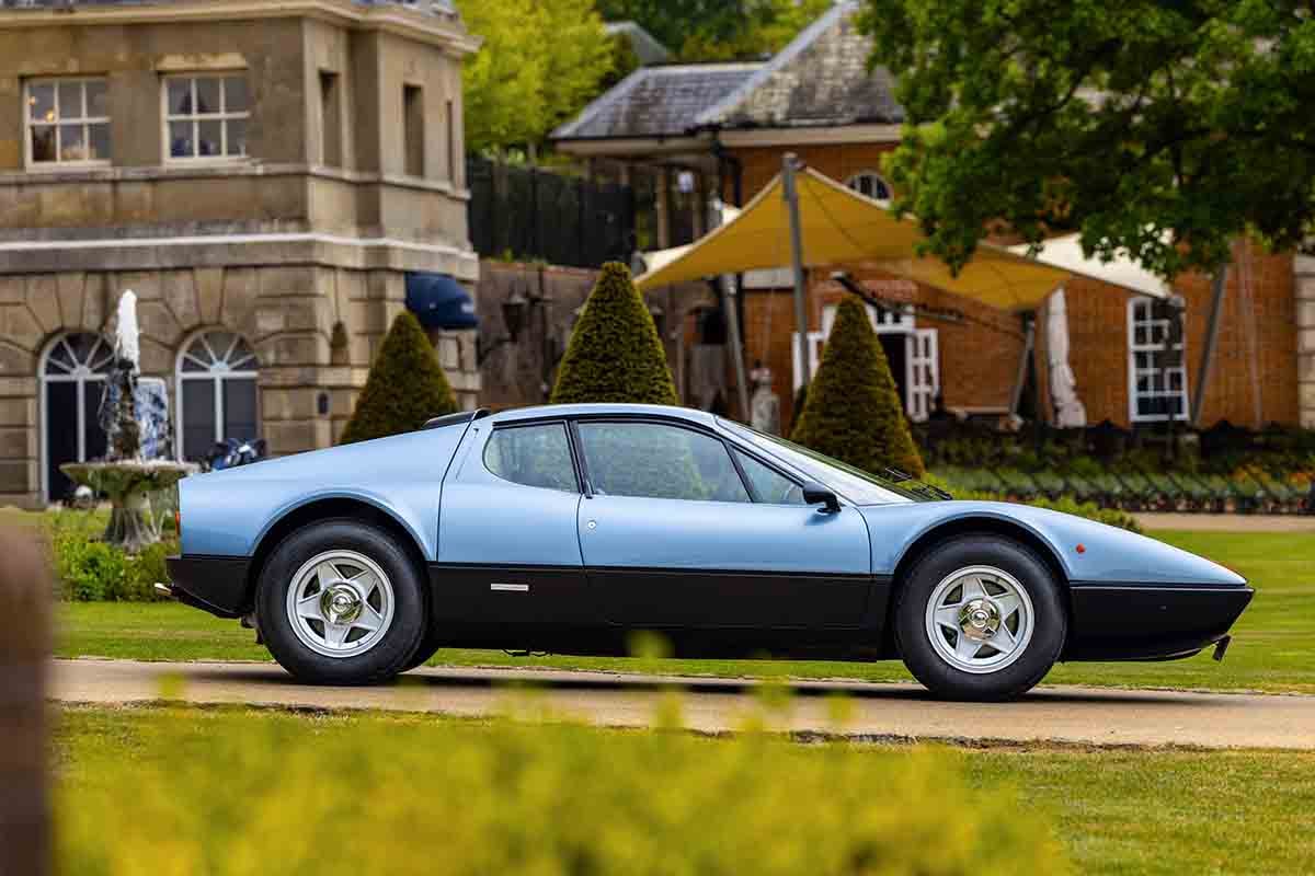 オークションに出品予定の1974年式フェラーリ「365GT4BB」Tom Gidden(c)2026 Courtesy of RM Sotheby's