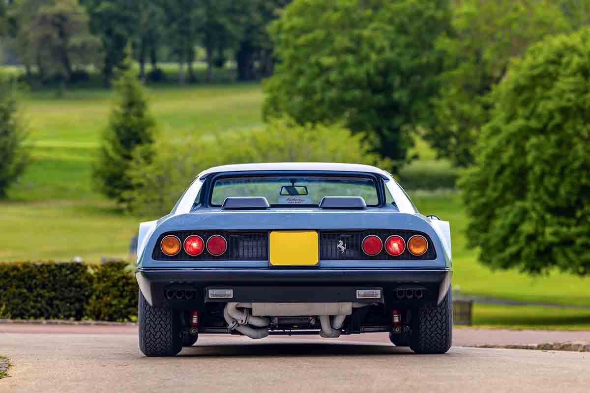 オークションに出品予定の1974年式フェラーリ「365GT4BB」Tom Gidden(c)2026 Courtesy of RM Sotheby's