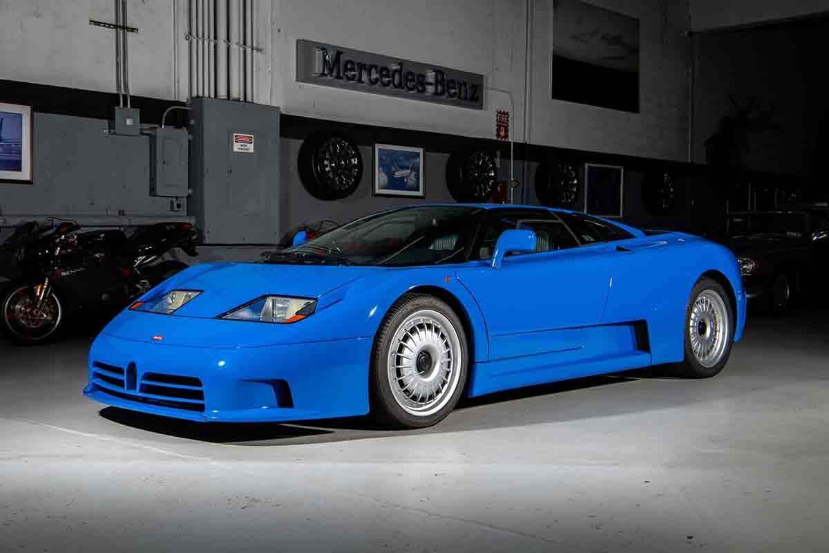 オークションに登場予定の1993年式ブガッティ「EB110GT」Jorge Guasso(c)2026 Courtesy of RM Sotheby's
