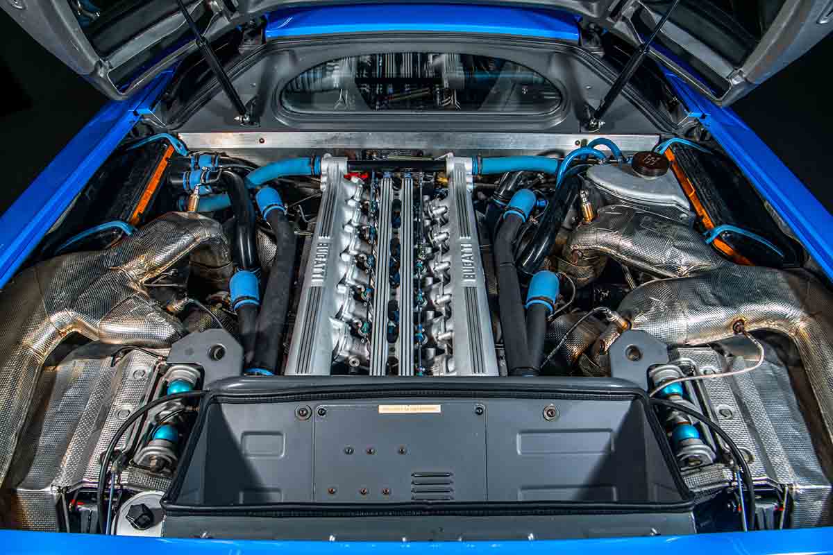 オークションに登場予定の1993年式ブガッティ「EB110GT」Jorge Guasso(c)2026 Courtesy of RM Sotheby's