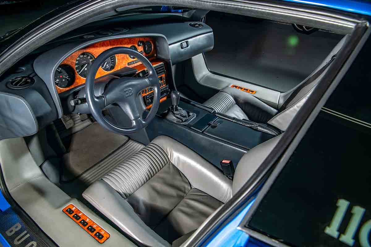 オークションに登場予定の1993年式ブガッティ「EB110GT」Jorge Guasso(c)2026 Courtesy of RM Sotheby's