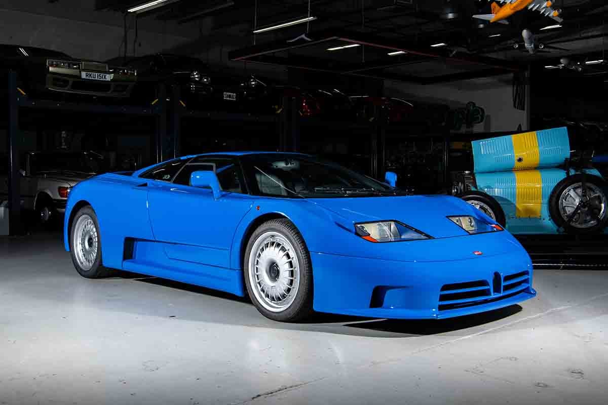 オークションに登場予定の1993年式ブガッティ「EB110GT」Jorge Guasso(c)2026 Courtesy of RM Sotheby's