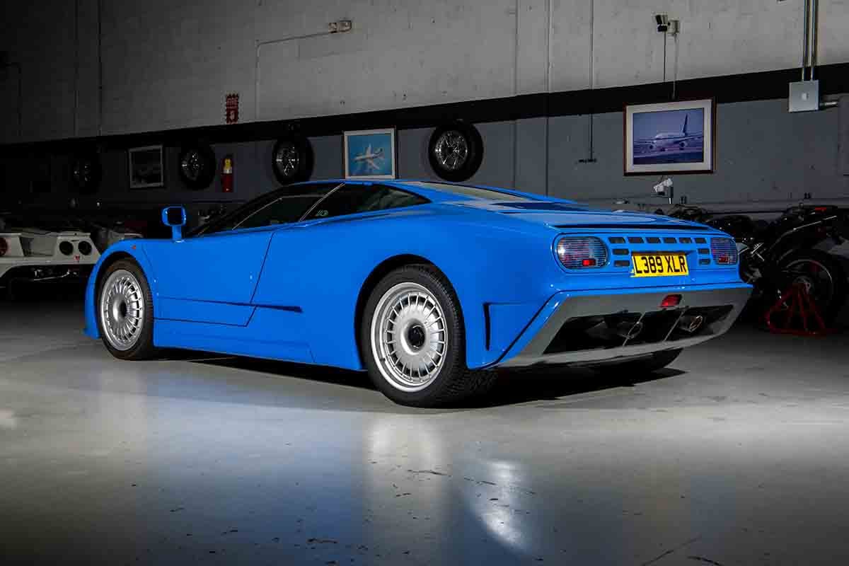 オークションに登場予定の1993年式ブガッティ「EB110GT」Jorge Guasso(c)2026 Courtesy of RM Sotheby's