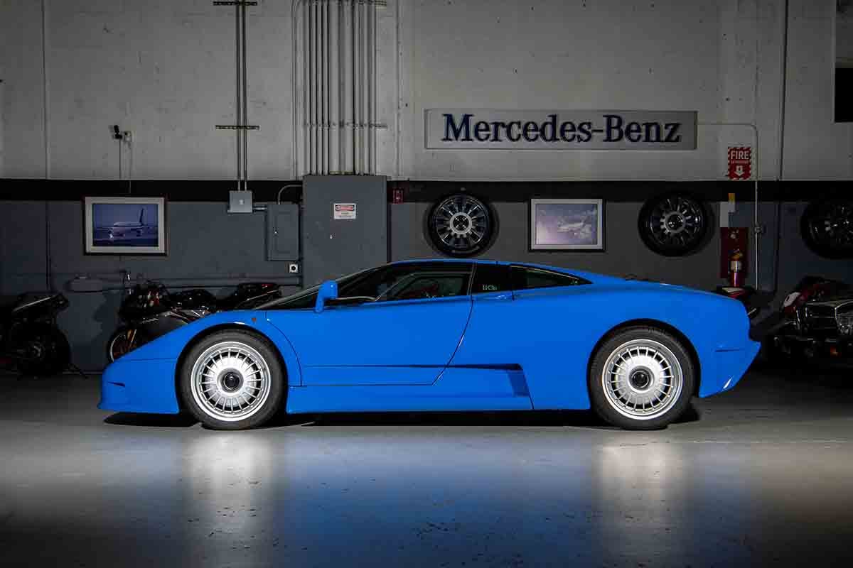 オークションに登場予定の1993年式ブガッティ「EB110GT」Jorge Guasso(c)2026 Courtesy of RM Sotheby's