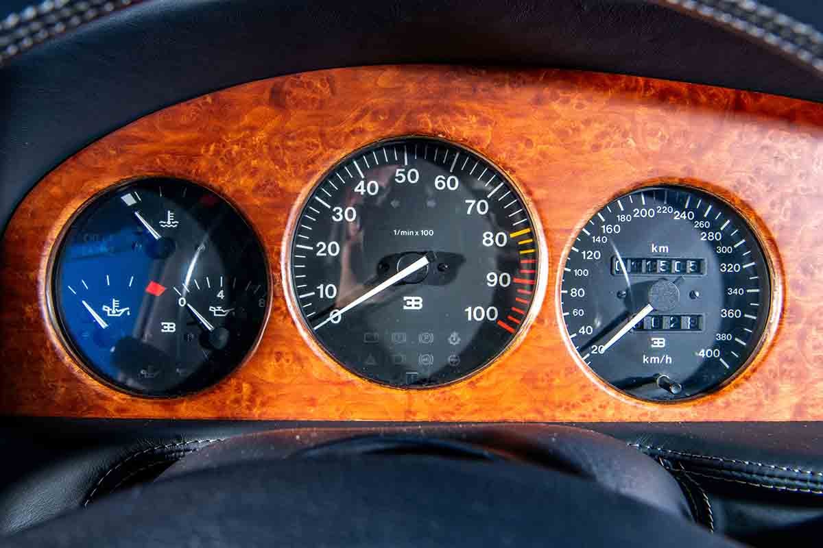 オークションに登場予定の1993年式ブガッティ「EB110GT」Jorge Guasso(c)2026 Courtesy of RM Sotheby's