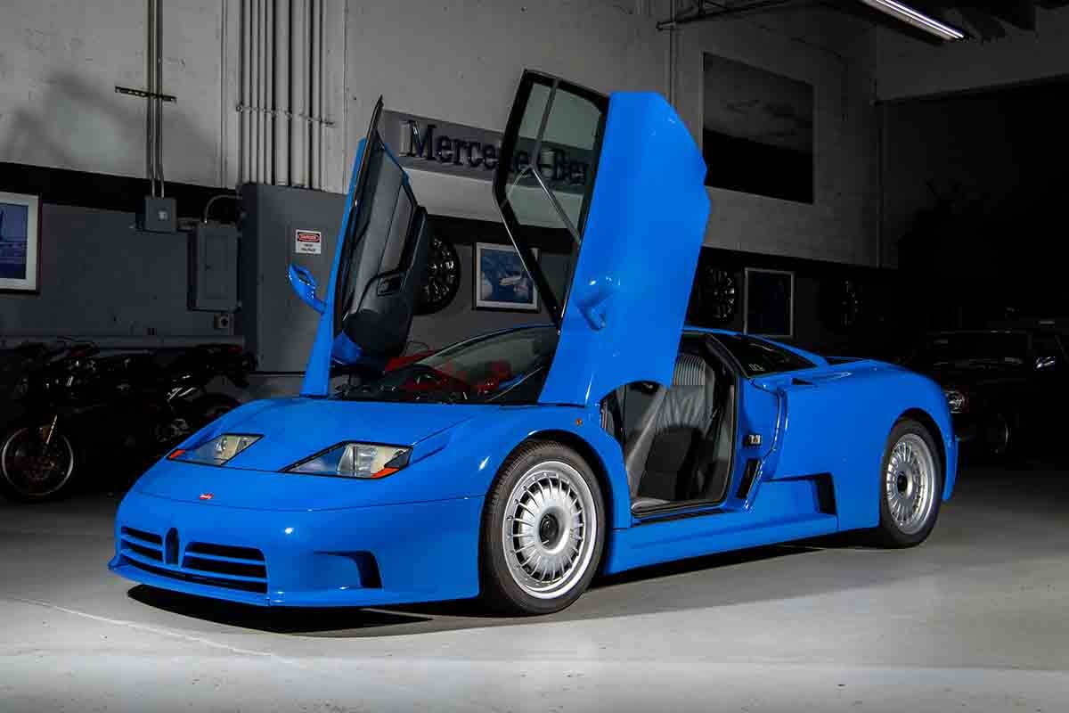 オークションに登場予定の1993年式ブガッティ「EB110GT」Jorge Guasso(c)2026 Courtesy of RM Sotheby's