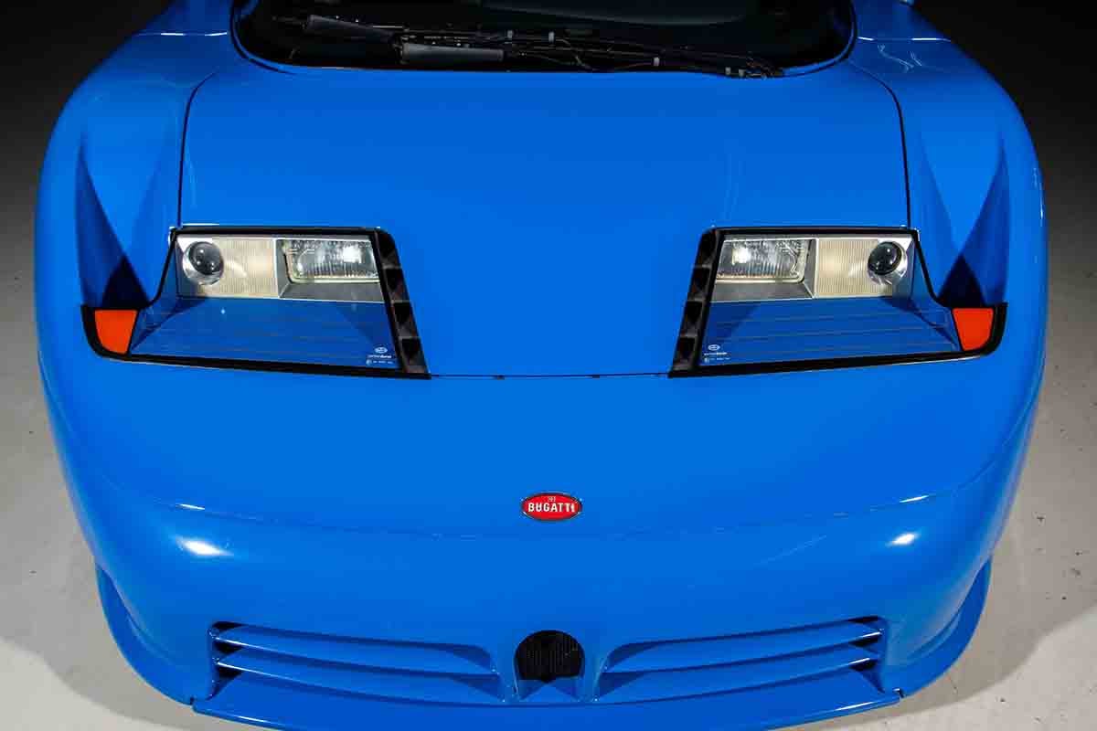 オークションに登場予定の1993年式ブガッティ「EB110GT」Jorge Guasso(c)2026 Courtesy of RM Sotheby's