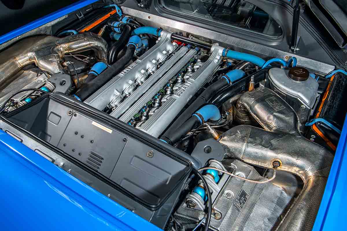オークションに登場予定の1993年式ブガッティ「EB110GT」Jorge Guasso(c)2026 Courtesy of RM Sotheby's