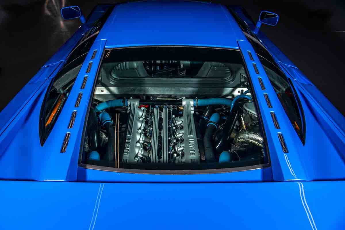 オークションに登場予定の1993年式ブガッティ「EB110GT」Jorge Guasso(c)2026 Courtesy of RM Sotheby's