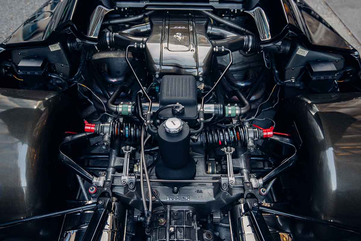 オークションに出品予定の1996年式フェラーリ「F50」Alex Penfold(c)2026 Courtesy of RM Sotheby's