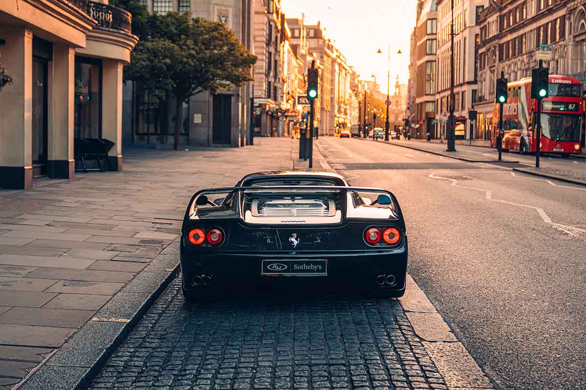 オークションに出品予定の1996年式フェラーリ「F50」Alex Penfold(c)2026 Courtesy of RM Sotheby's