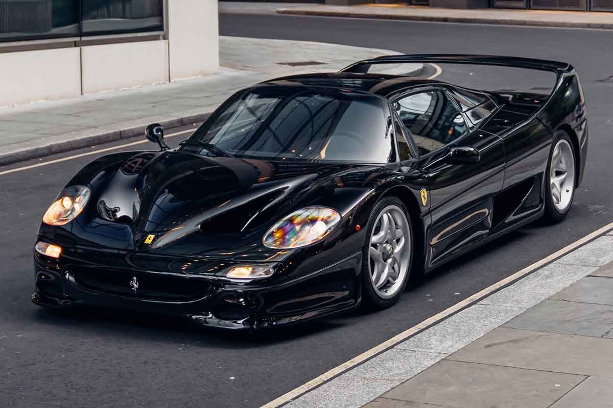 オークションに出品予定の1996年式フェラーリ「F50」Alex Penfold(c)2026 Courtesy of RM Sotheby's