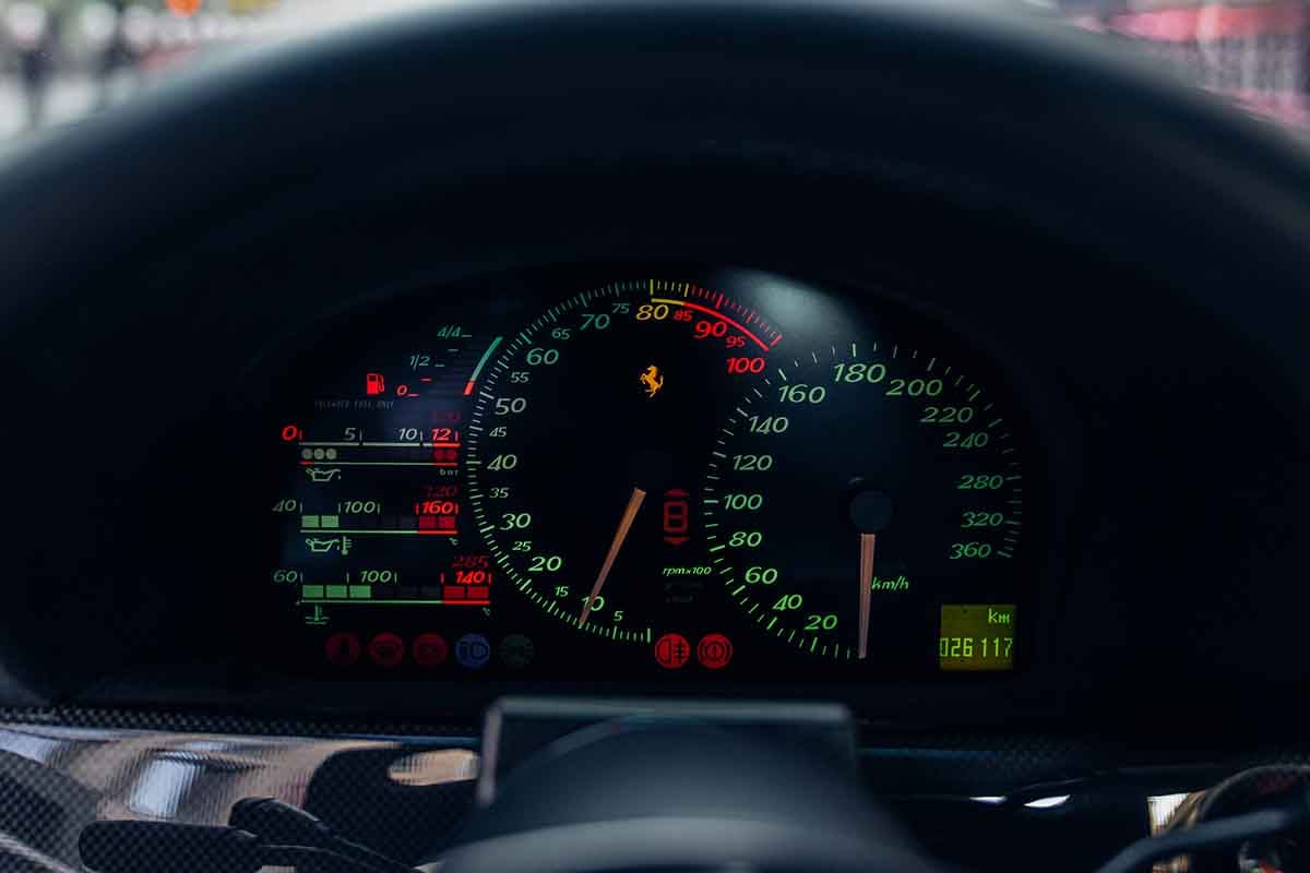 オークションに出品予定の1996年式フェラーリ「F50」Alex Penfold(c)2026 Courtesy of RM Sotheby's