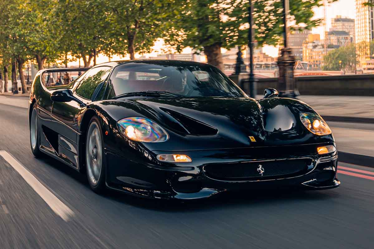オークションに出品予定の1996年式フェラーリ「F50」Alex Penfold(c)2026 Courtesy of RM Sotheby's