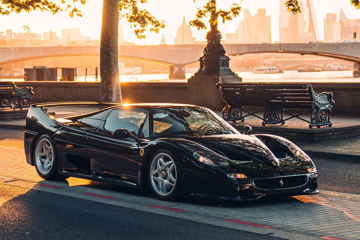 オークションに出品予定の1996年式フェラーリ「F50」Alex Penfold(c)2026 Courtesy of RM Sotheby's