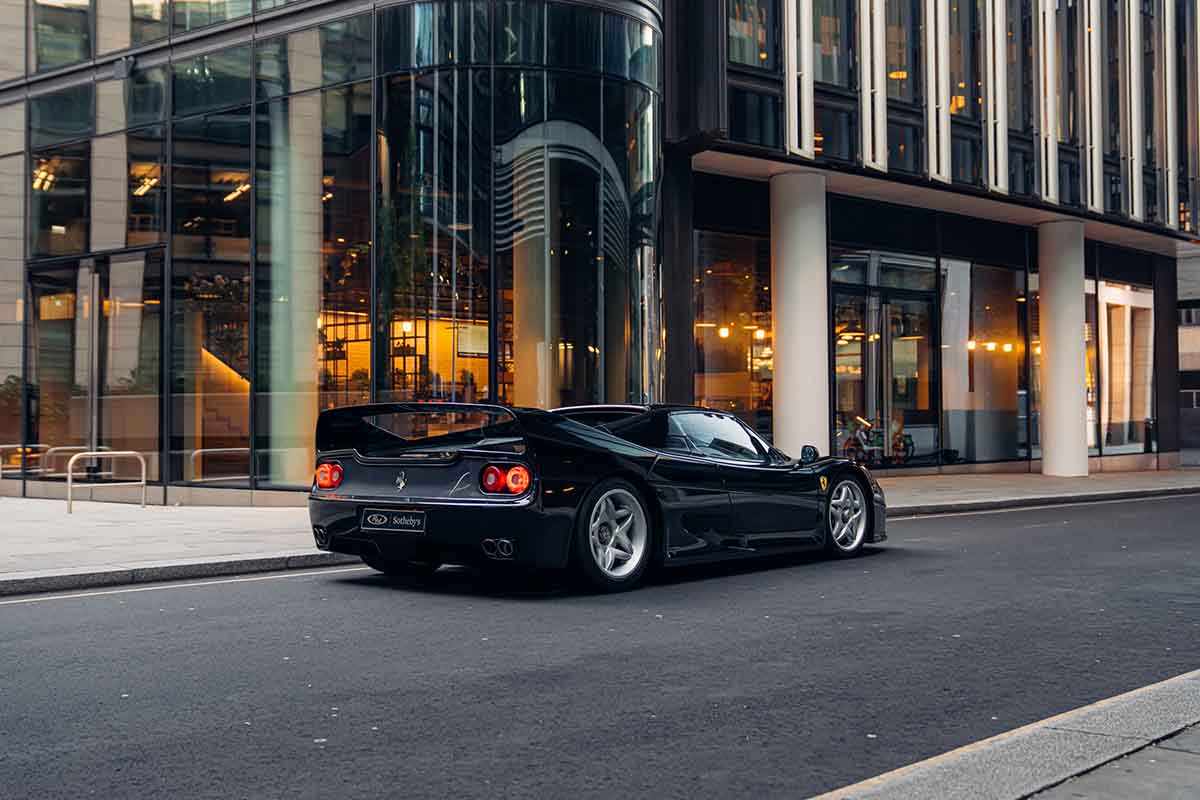 オークションに出品予定の1996年式フェラーリ「F50」Alex Penfold(c)2026 Courtesy of RM Sotheby's