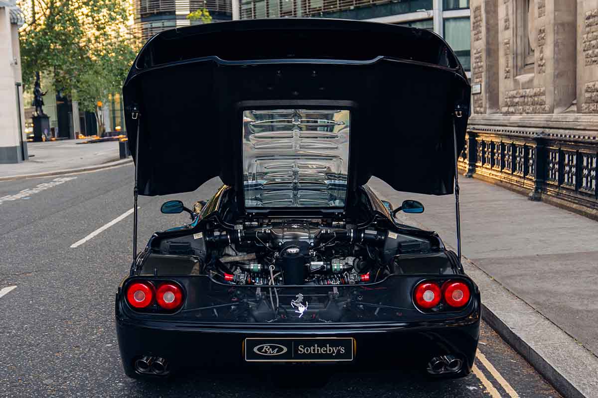 オークションに出品予定の1996年式フェラーリ「F50」Alex Penfold(c)2026 Courtesy of RM Sotheby's