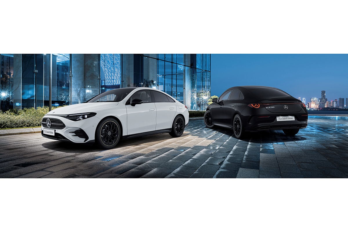 メルセデス・ベンツ新型「CLA 180 ローンチエディション」