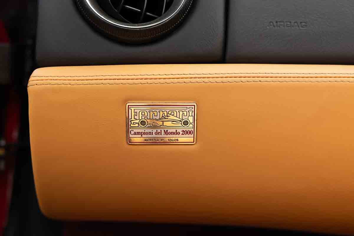 オークションに出品予定の2002年式「フェラーリ 550バルケッタ ピニンファリーナ」Tom Gidden(c)2026 Courtesy of RM Sotheby's