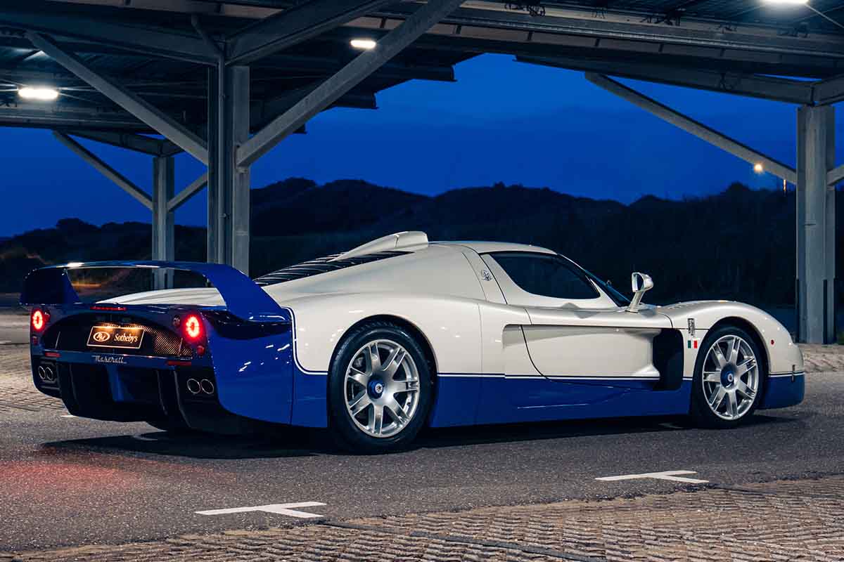 オークションに出品される2005年式マセラティ「MC12」Alex Penfold(c)2026 Courtesy of RM Sotheby's