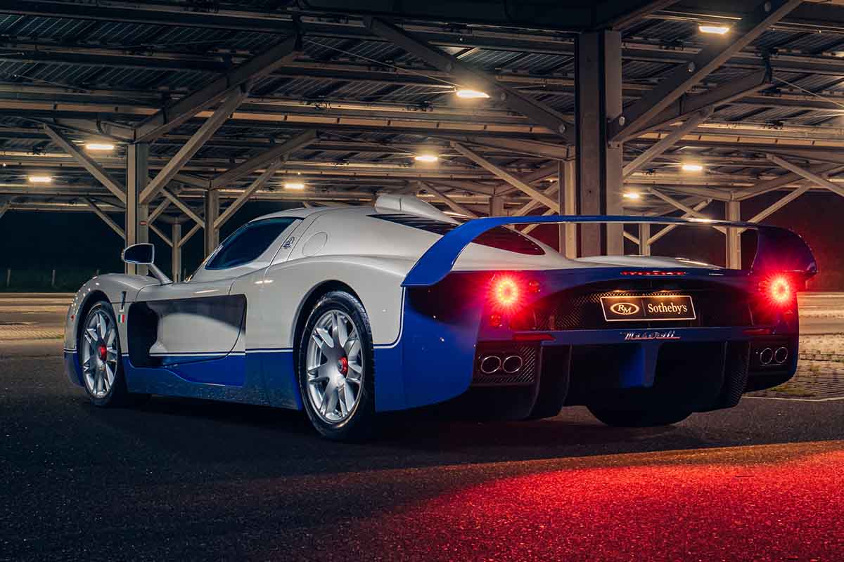 オークションに出品される2005年式マセラティ「MC12」Alex Penfold(c)2026 Courtesy of RM Sotheby's