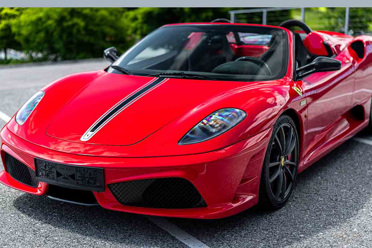 オークションに出品され落札された2009年式フェラーリ「スクーデリア・スパイダー 16M」David Dierlinger(c)2026 Courtesy of RM Sotheby's
