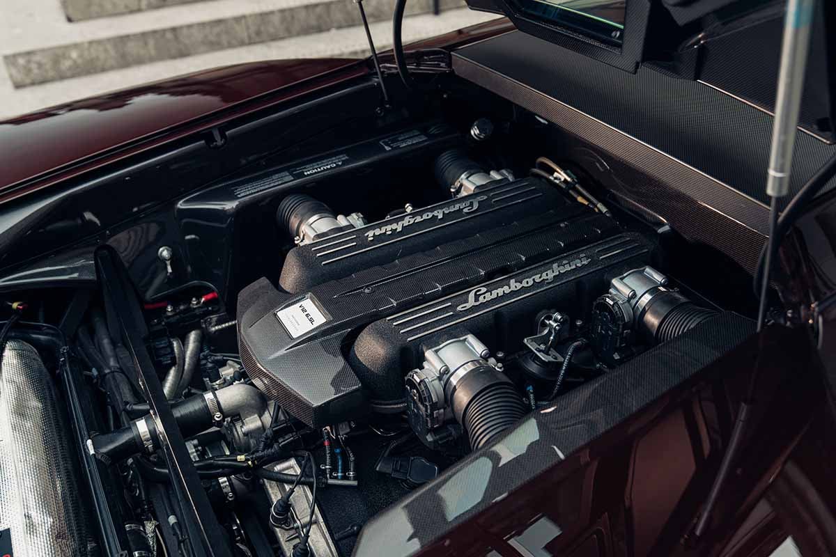 オークションに出品予定の2010年式ランボルギーニ「ムルシエラゴLP670−4 SV」Alex Penfold(c)2026 Courtesy of RM Sotheby's
