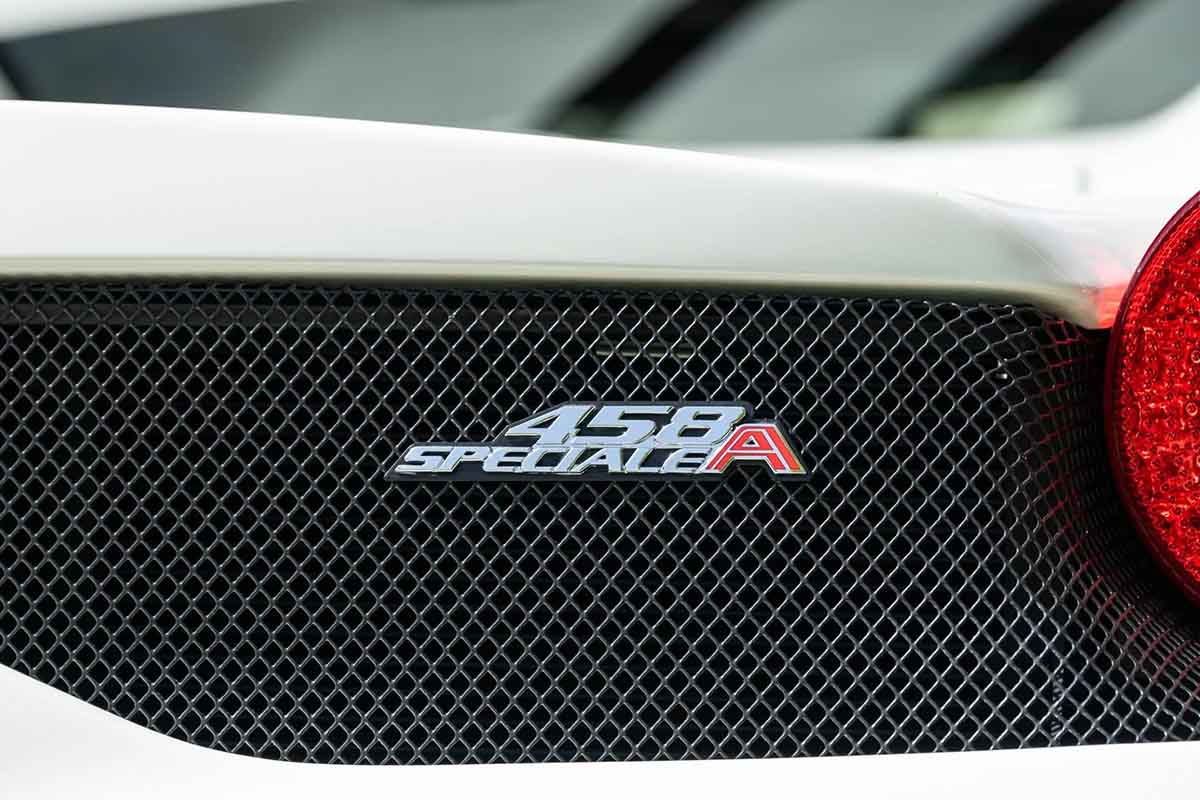 オークションに出品予定の2015年式フェラーリ「458スペチアーレA」(c)2026 BROAD ARROW Auctions