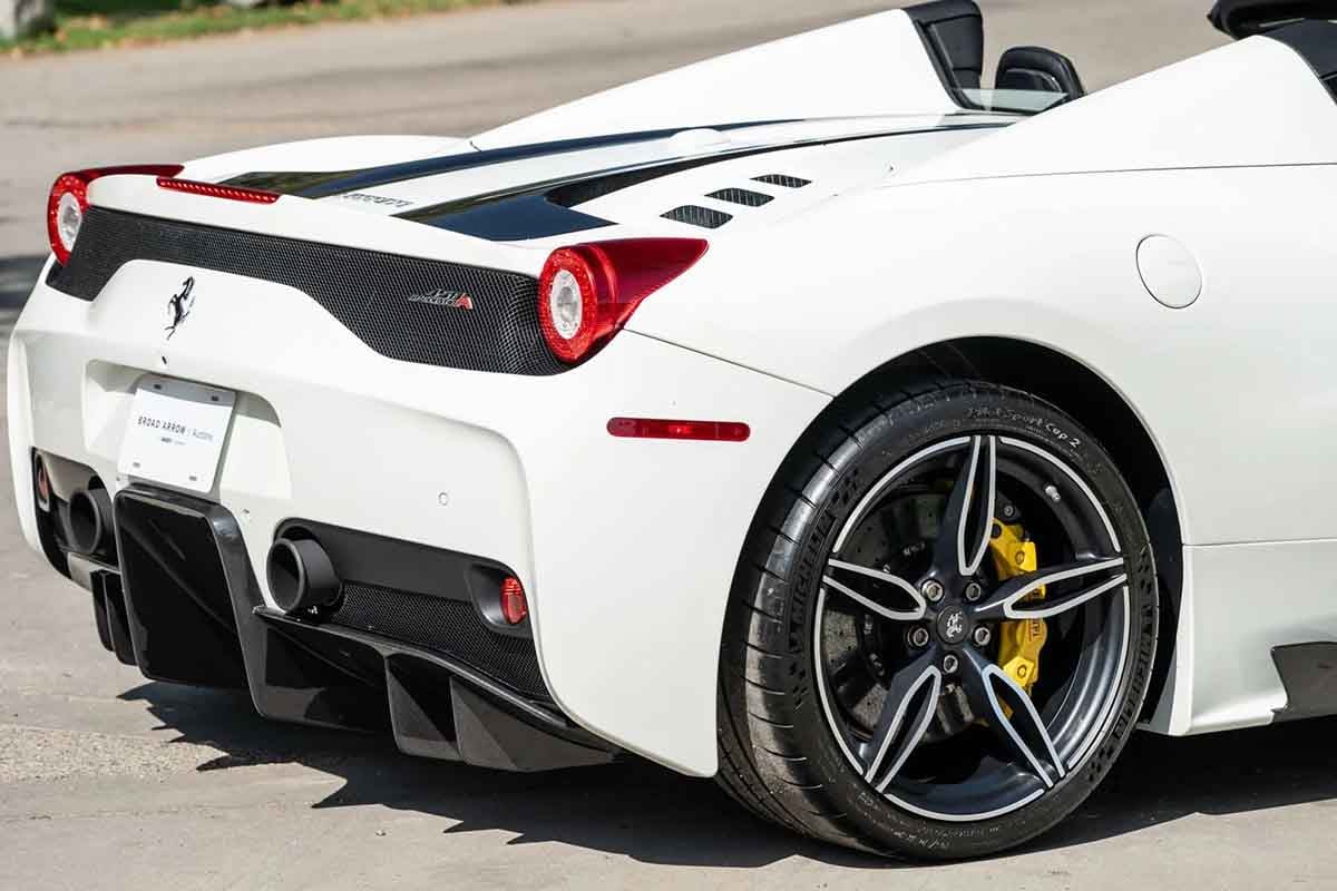 オークションに出品予定の2015年式フェラーリ「458スペチアーレA」(c)2026 BROAD ARROW Auctions