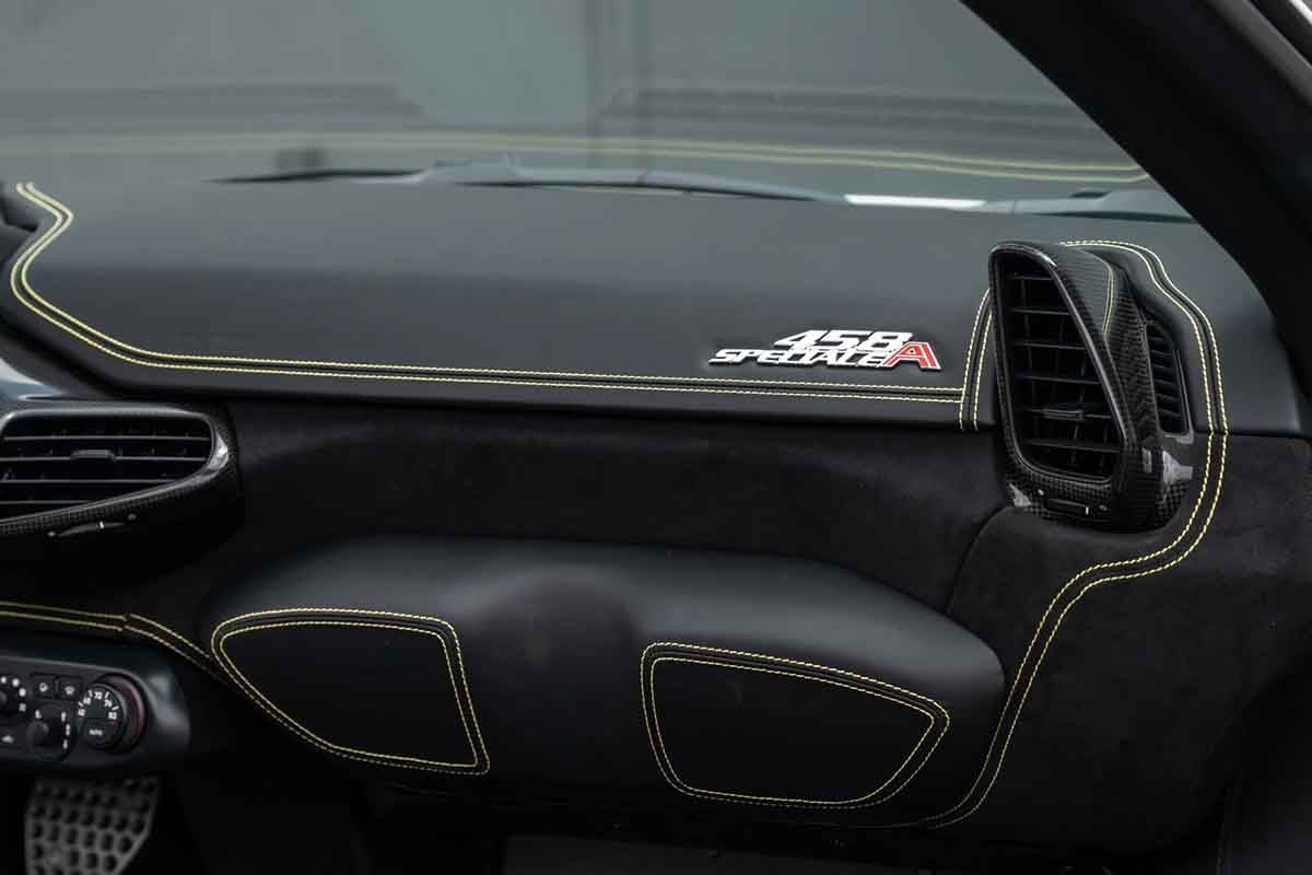 オークションに出品予定の2015年式フェラーリ「458スペチアーレA」(c)2026 BROAD ARROW Auctions