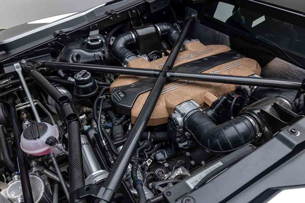 オークションに出品予定の2020年式ランボルギーニ「シアン FKP 37」(c)2026 BROAD ARROW Auctions