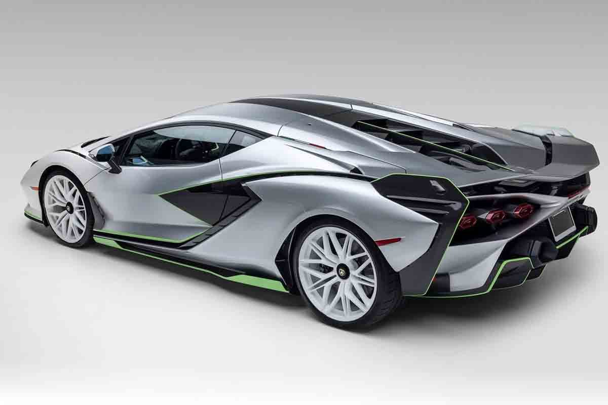 オークションに出品予定の2020年式ランボルギーニ「シアン FKP 37」(c)2026 BROAD ARROW Auctions