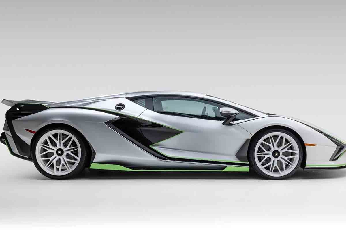 オークションに出品予定の2020年式ランボルギーニ「シアン FKP 37」(c)2026 BROAD ARROW Auctions