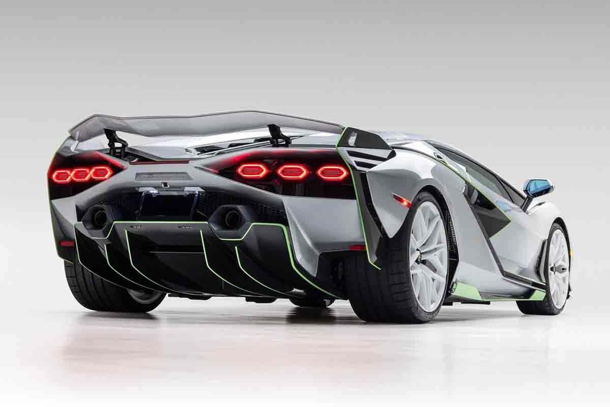 オークションに出品予定の2020年式ランボルギーニ「シアン FKP 37」(c)2026 BROAD ARROW Auctions