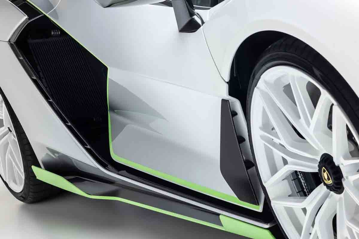 オークションに出品予定の2020年式ランボルギーニ「シアン FKP 37」(c)2026 BROAD ARROW Auctions