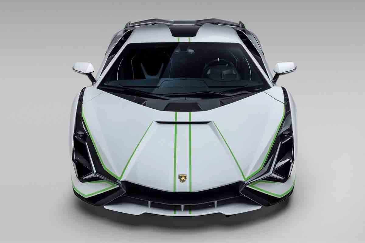 オークションに出品予定の2020年式ランボルギーニ「シアン FKP 37」(c)2026 BROAD ARROW Auctions