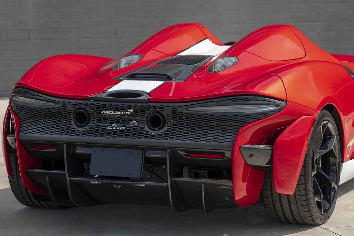オークションに出品予定の2021年式マクラーレン「エルバ」Robin Adams(c)2026 Courtesy of RM Sotheby's